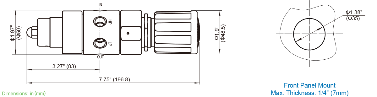 GENTEC R31 Series Dual Stage Regulator